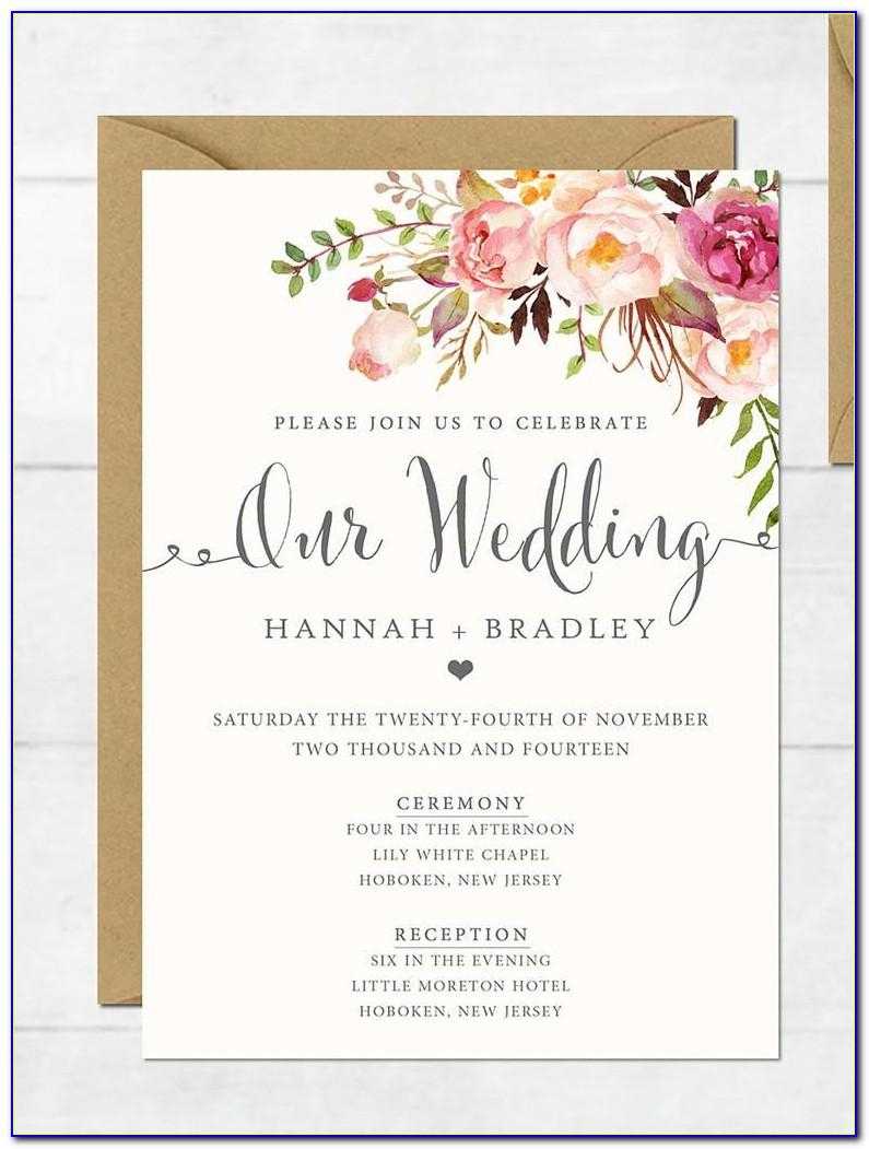 Free Invitation Card Templates For Engagement For Engagement Invitation Card Template