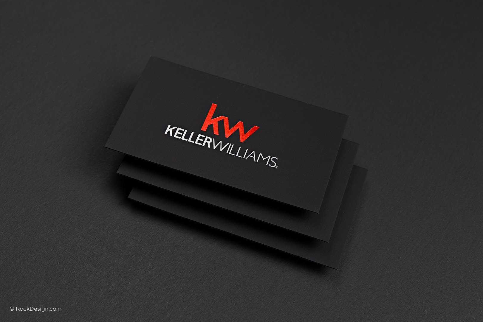 Free Keller Williams Business Card Template With Print In Real Estate Business Cards Templates Free