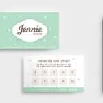 Free Loyalty Card Templates – Psd, Ai & Vector – Brandpacks Intended For Business Card Size Template Photoshop