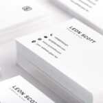 Free Minimal Elegant Business Card Template (Psd) Pertaining To Psd Name Card Template
