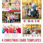 Free Photoshop Holiday Card Templates From Mom And Camera Pertaining To Christmas Photo Card Templates Photoshop