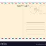 Free Postcard Templates For Microsoft Word Archives – Free Regarding Post Cards Template