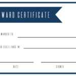 Free Printable Award Certificate Template – Paper Trail Design In Free Printable Blank Award Certificate Templates