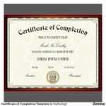 Free Printable Certificates | Certificate Templates Intended For Certificate Of Completion Template Free Printable