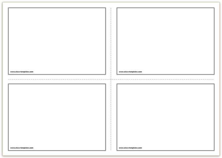 Free Printable Blank Flash Cards Template Best Business Templates