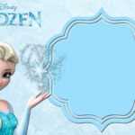 Free Printable Frozen Anna And Elsa Invitation Templates within Frozen Birthday Card Template
