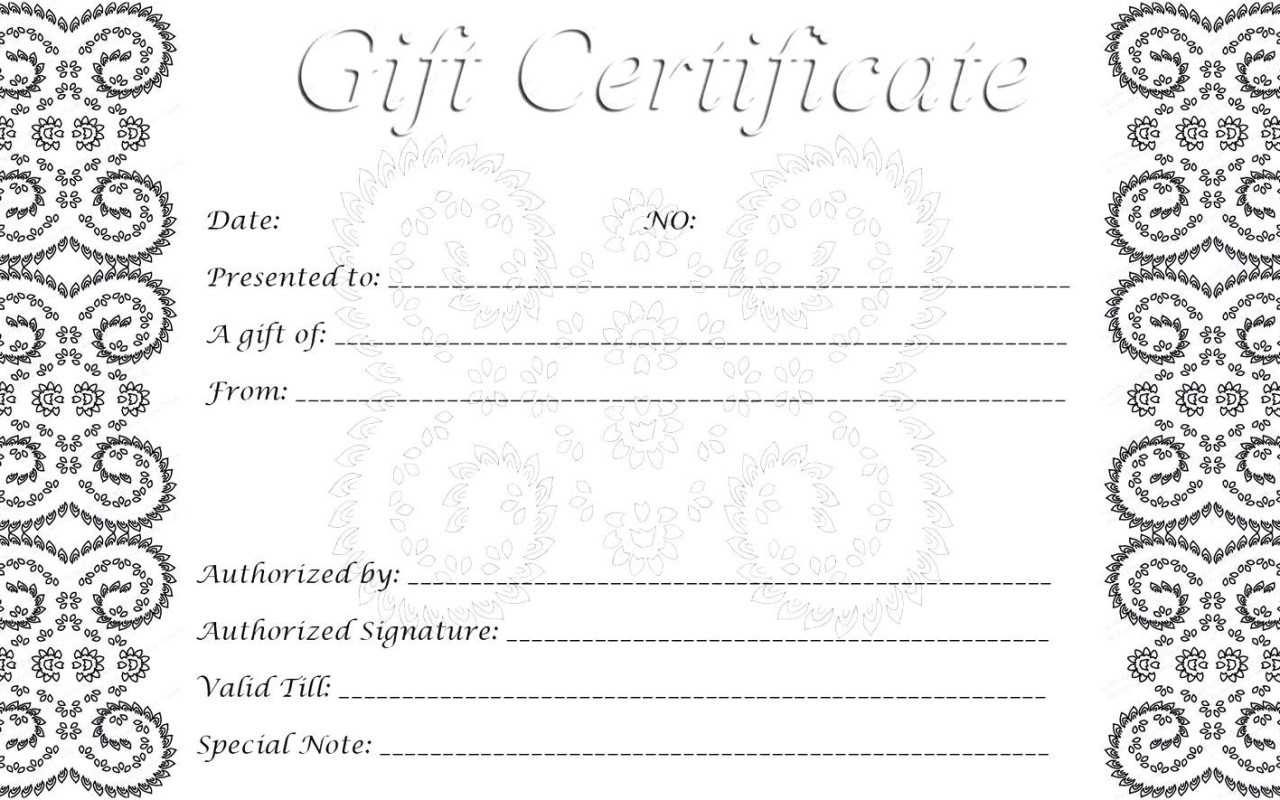 Free Printable Gift Cards | Room Surf In Fillable Gift Certificate Template Free