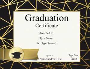 Free Printable Graduation Certificate Templates ] - Free intended for Graduation Gift Certificate Template Free