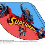 Free Printable) – Superman Birthday Party Kits Template Regarding Superman Birthday Card Template