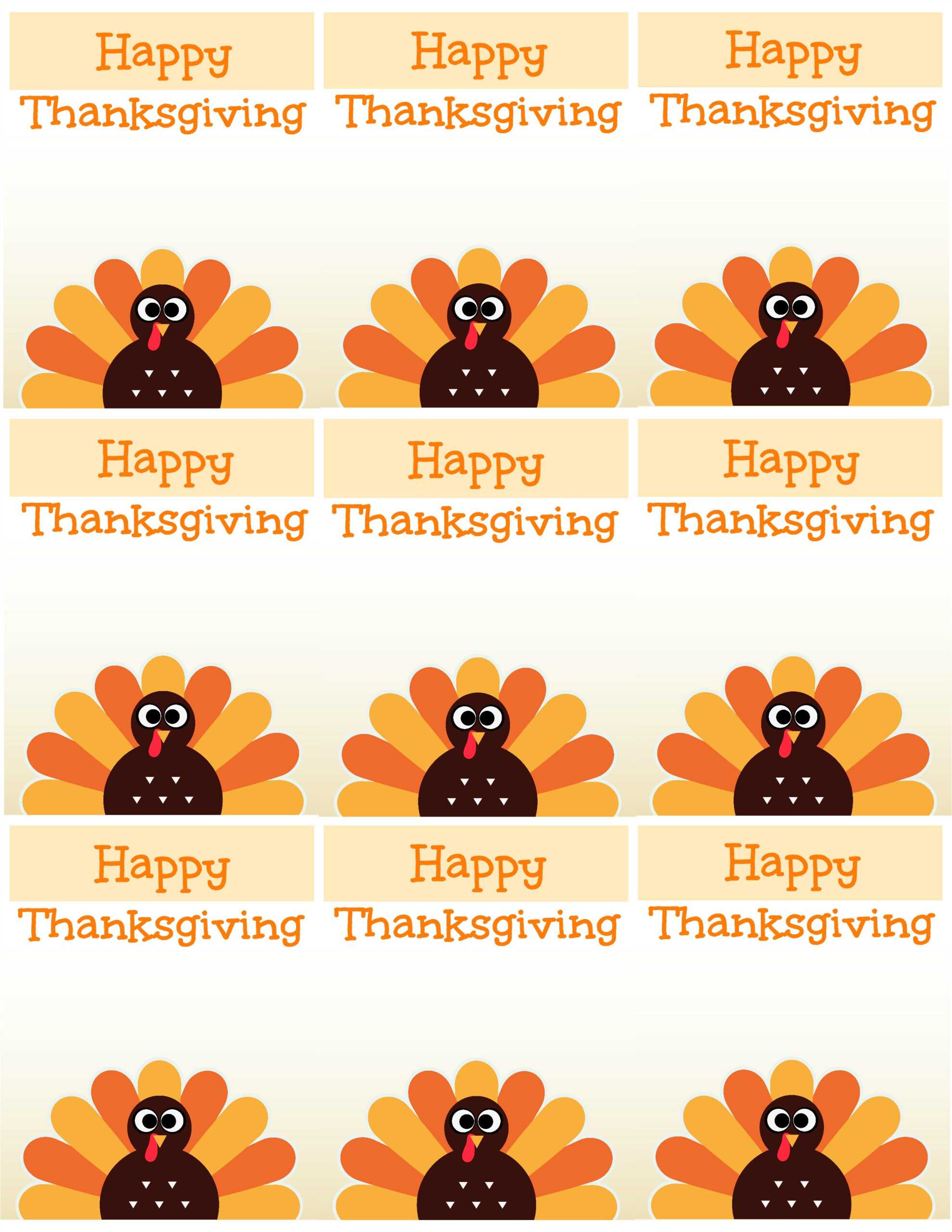 Free Printable Thanksgiving Place Cards — Also Great For Inside Thanksgiving Place Cards Template