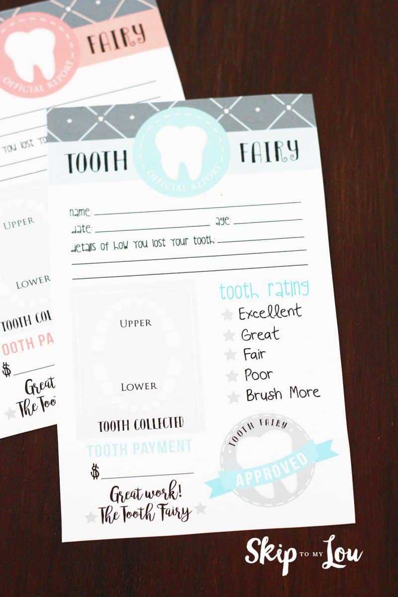 Free Printable Tooth Fairy Letter | Skip To My Lou With Regard To Tooth Fairy Certificate Template Free