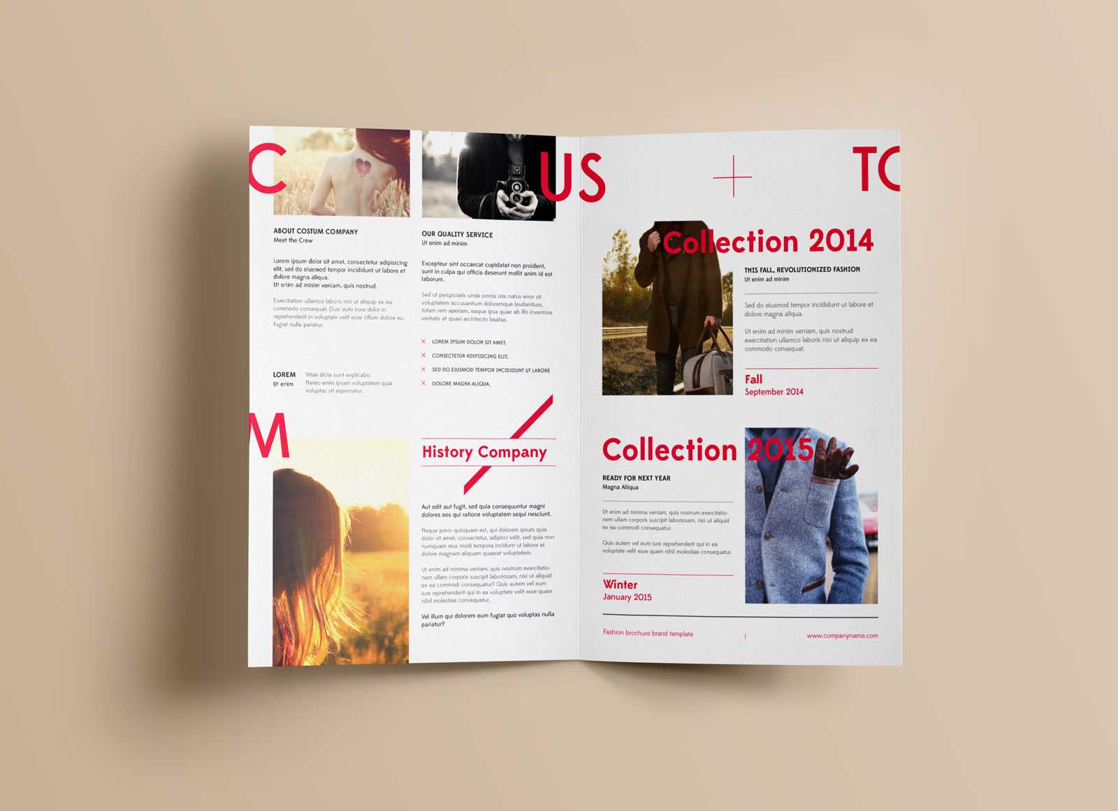 Free Realistic Bi Fold Brochure Mockup Psd – Good Mockups Pertaining To 2 Fold Brochure Template Free