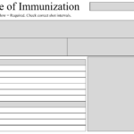 Free Sample Certificate Of Immunization | Certificate Template Inside Certificate Of Vaccination Template