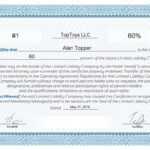 Free Stock Certificate Online Generator Regarding Blank Share Certificate Template Free