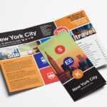 Free Travel Trifold Brochure Template For Photoshop For Free Online Tri Fold Brochure Template