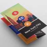 Free Travel Trifold Brochure Template For Photoshop For Travel Guide Brochure Template