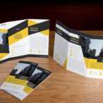 Free Tri Fold Brochure Mockup (Psd) Pertaining To 3 Fold Brochure Template Psd Free Download