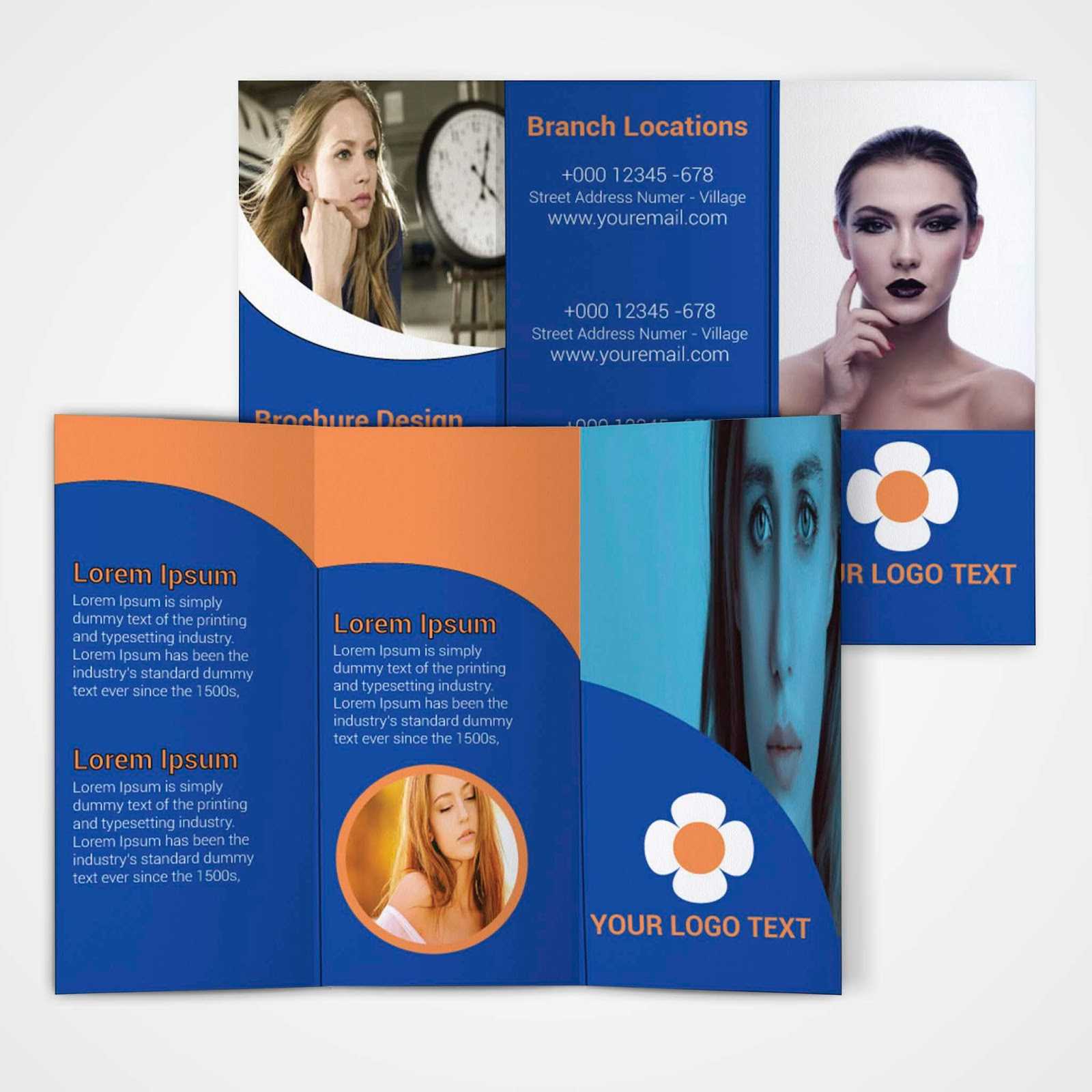 Free Tri Fold Brochure Template – Download Free Tri Fold Regarding Free Illustrator Brochure Templates Download