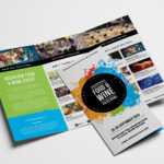 Free Tri Fold Brochure Template For Events & Festivals – Psd In Tri Fold Brochure Template Illustrator Free