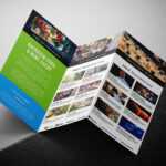 Free Tri Fold Brochure Template For Events & Festivals – Psd Within 3 Fold Brochure Template Psd