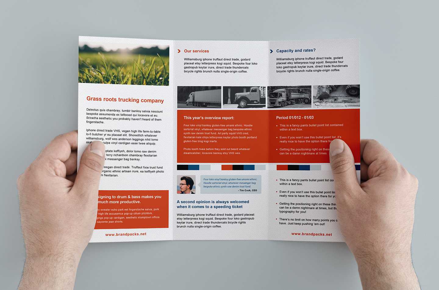 Free Trifold Brochure Template In Psd, Ai & Vector – Brandpacks For 3 Fold Brochure Template Free