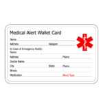 Free Wallet Size Medication Cards | Ahoy Comics Within Medical Alert Wallet Card Template