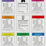 Full Set Of Monopoly Cards ○ Deeds, Chance & And 46 Similar Inside Monopoly Property Card Template