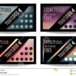 Fun Customer Loyalty Card Templates Stock Vector In Customer Loyalty Card Template Free