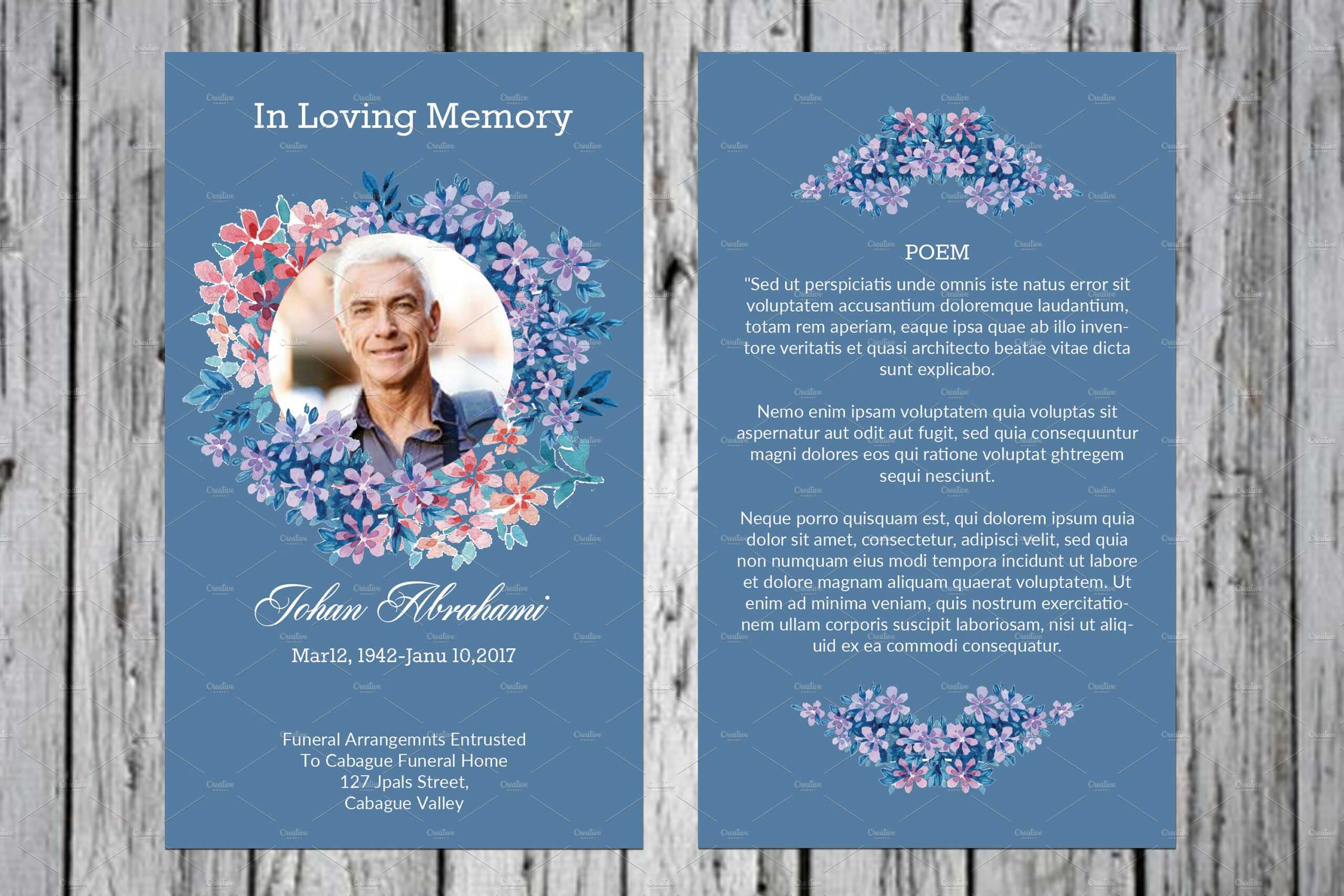 Funeral Prayer Card Template – Sistec Within Prayer Card Template For Word