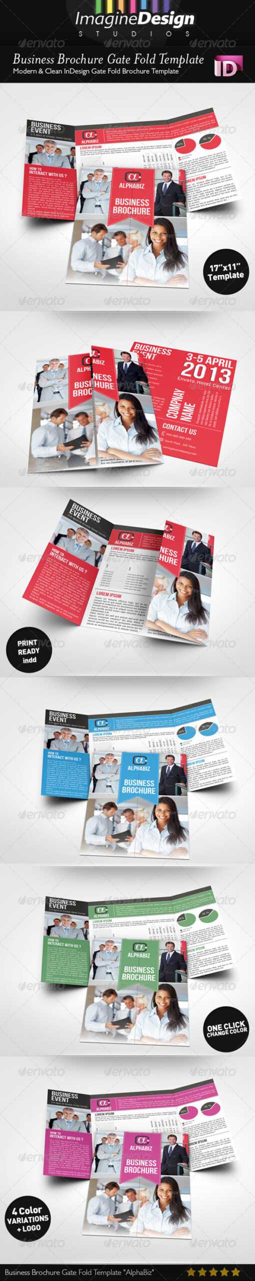 Gatefold Graphics, Designs & Templates From Graphicriver Throughout Gate Fold Brochure Template Indesign