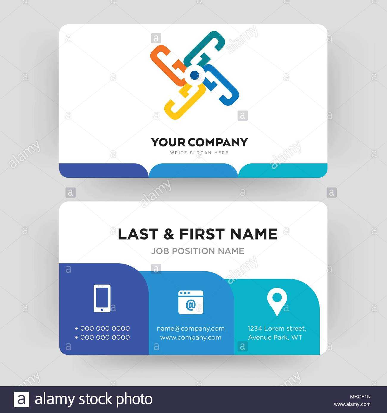 Generic, Business Card Design Template, Visiting For Your For Generic Business Card Template