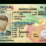 Georgia Driving License Psd Template New Version (V1) With Georgia Id Card Template