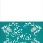 Get Well Soon Card Template | Free Printable Papercraft in Get Well Soon Card Template