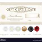 Gift Certificate Retro Vintage Template For Movie Gift Certificate Template