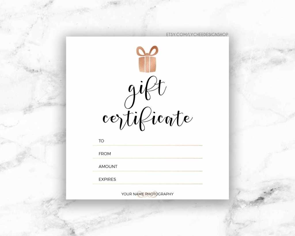 Gift Certificate Template | Free Download Template Design Throughout Free Photography Gift Certificate Template