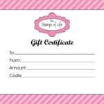 Gift Certificate Templates To Print | Activity Shelter With Regard To Love Certificate Templates