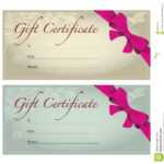 Gift Voucher Stock Illustration. Illustration Of Editable Throughout Free Photography Gift Certificate Template
