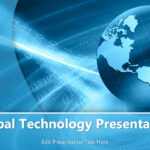 Global Technology Powerpoint Template – Powerpoint Templates With Powerpoint Templates For Technology Presentations