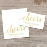 Gold Place Cards Printable Template, Editable Gold Throughout Printable Escort Cards Template