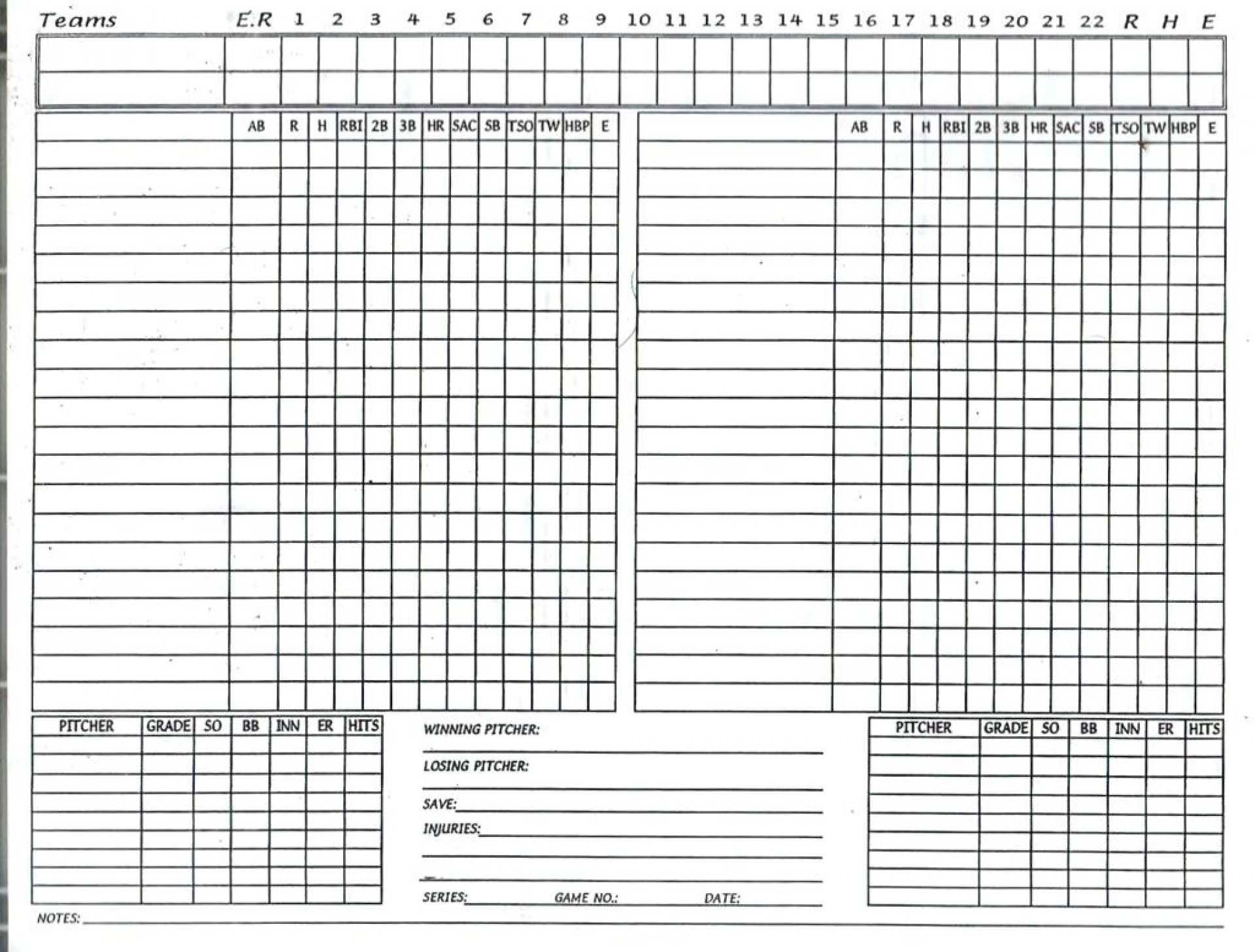 Golf League Eadsheet Free Baseball Stats Template Ideas Throughout Free Baseball Lineup Card Template