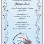 Graduation Party Invitation – Sample Invitation Card For Throughout Reunion Invitation Card Templates