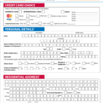 Gratis Credit Card Application Form Throughout Order Form With Credit Card Template