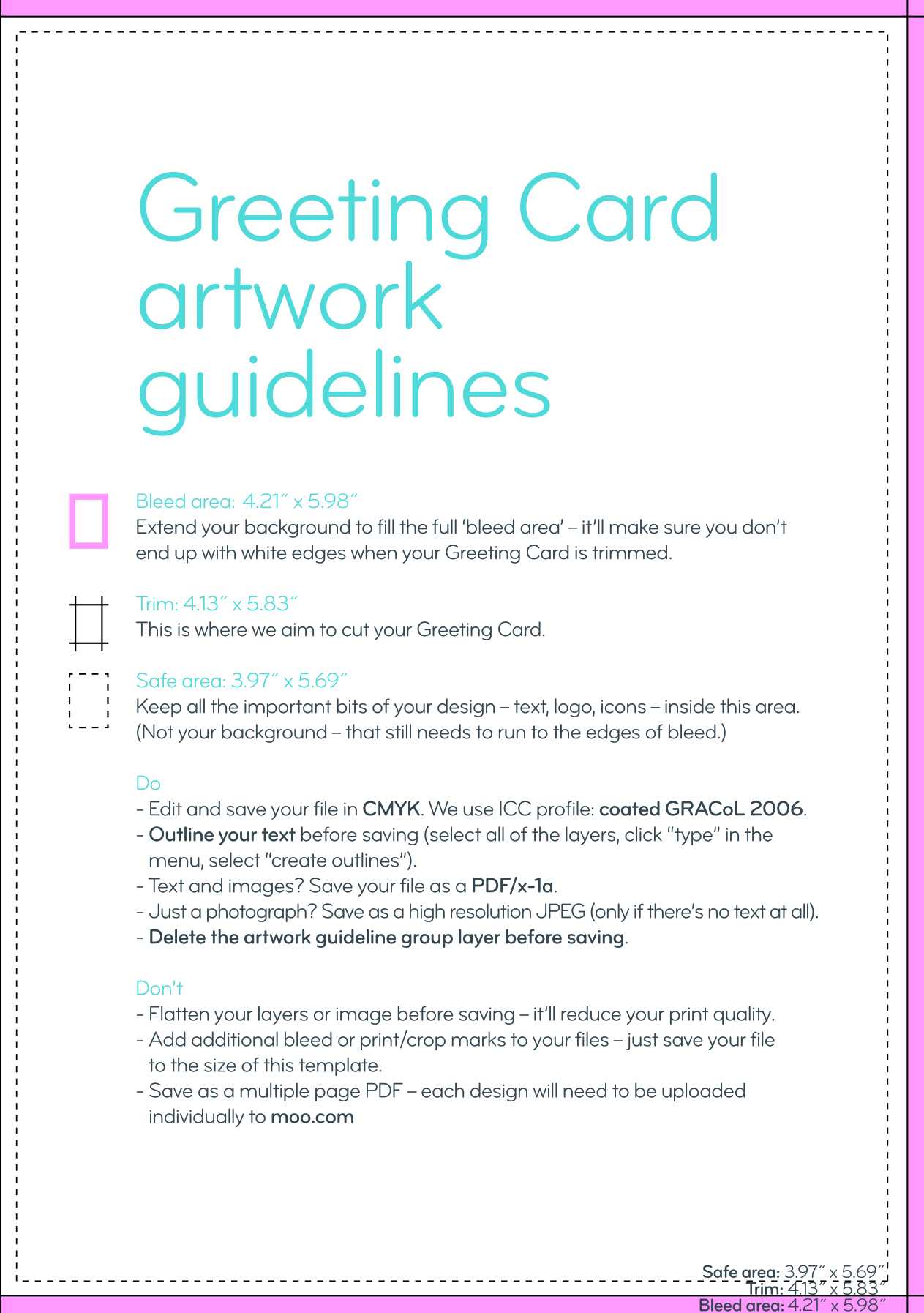 Greeting Card Design Guidelines Within Birthday Card Indesign Template