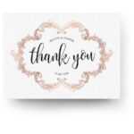 Guide] What To Say In Wedding Thank You Cards Within Template For Wedding Thank You Cards