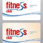 Gym Membership Card Template | Fitness Club Membership Card Inside Gym Membership Card Template