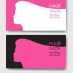 Hair Salon Business Card Templates With Beautiful In Hairdresser Business Card Templates Free