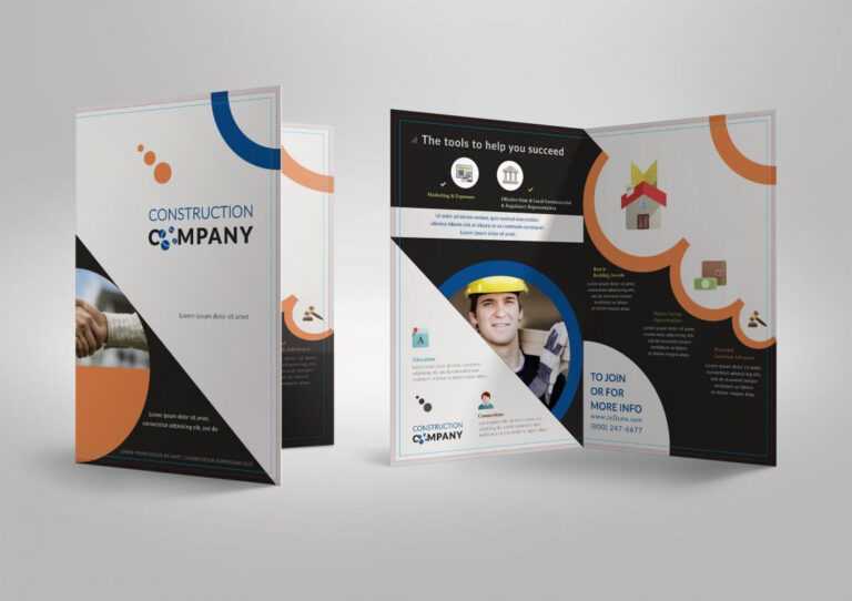 Half Page Brochure Template
