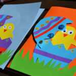 Happy Easter Sunday Cards For Preschoolers Kids & Children With Easter Card Template Ks2