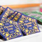 Harry Potter Chocolate Frogs – Free Printable Template For In Chocolate Frog Card Template