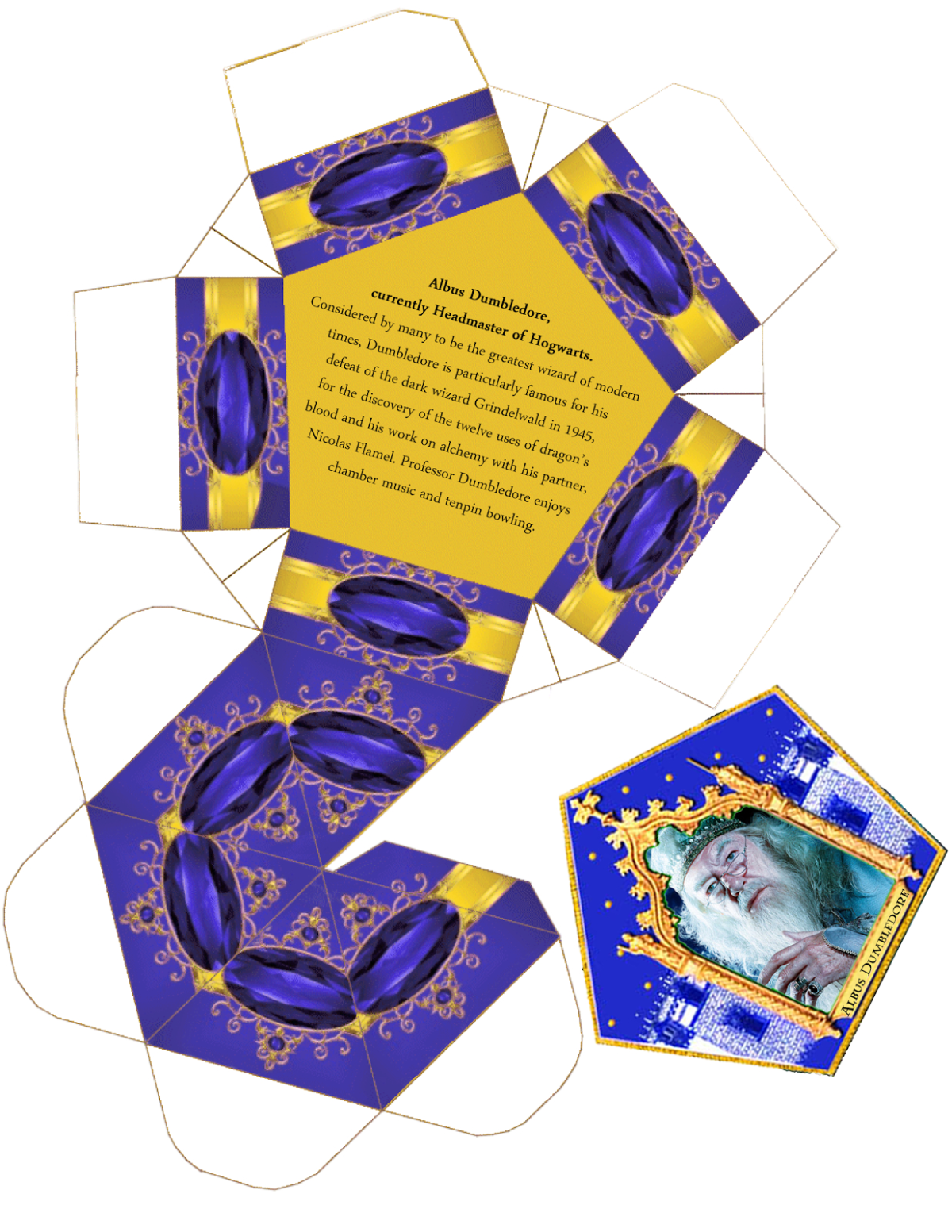 Chocolate Frog Cards Printable Printable Templates